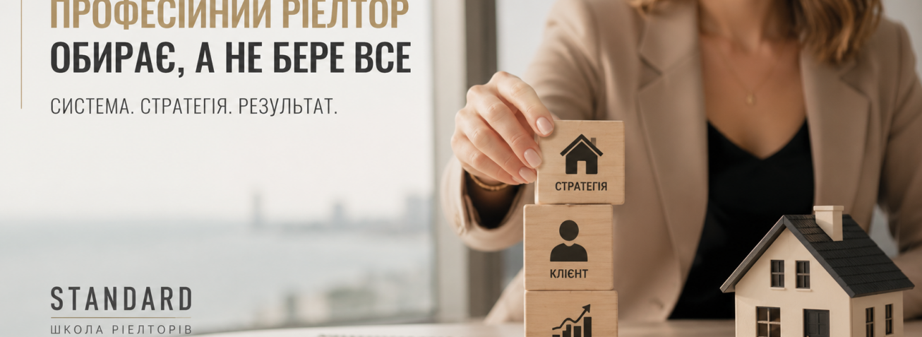 Главная ошибка риэлтора — работать со всеми подряд